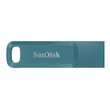 SANDISK ULTRA DUAL DRIVE GO PENDRIVE 1TB USB 3.1 [400MB/s] + Type C Kék