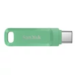 SANDISK ULTRA DUAL DRIVE GO PENDRIVE 512GB USB 3.1 [400MB/s] + Type C Zöld