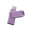 SANDISK ULTRA DUAL DRIVE GO PENDRIVE 512GB USB 3.1 [400MB/s] + Type C Lila