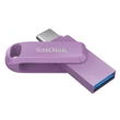 SANDISK ULTRA DUAL DRIVE GO PENDRIVE 512GB USB 3.1 [400MB/s] + Type C Lila