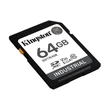 Kingston Industrial SDXC 64GB Class 10 UHS-I U3 memóriakártya (100/100 MB/s)