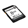 Kingston Industrial SDHC 8GB Class 10 UHS-I U3 memóriakártya (100/100 MB/s)