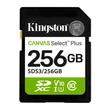 Kingston Canvas Select Plus SDXC 256GB Cl10 UHS-I U1 V10 (150 MB/s olvasási sebesség)