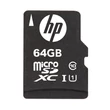 HP mi210 64GB microSDXC UHS-I U1 Class 10 memóriakártya SD adapterrel (100 MB/s)