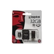 32GB Micro SDHC Kingston - Class 10+ Adapter (D845)