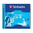 Verbatim CD-R 52X Audio Lemez - Normál Tokban (10)