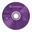 Verbatim DVD+R 16X 4,7GB Színes Lemezek - Slim Tokban (5)