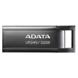 Adata UR340 32GB pendrive [USB 3.2] Fémházas Fekete (100 MB/s olvasási sebesség)