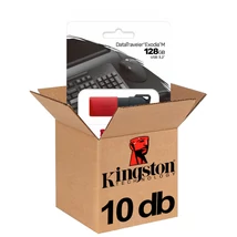 Kingston DataTraveler Exodia M pendrive 128GB USB 3.2 Gen1 - fekete/piros (10db-os csomag)