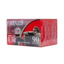 Maxell UR90 audió kazetta 90 perc - 5 db