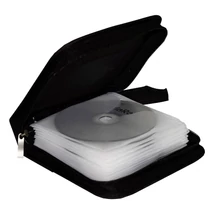 MediaRange CD/DVD táska 24 db lemez számára - fekete (BOX-50)