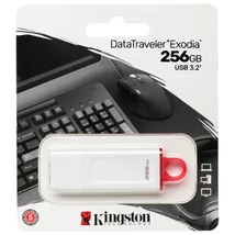 Kingston DataTraveler Exodia pendrive 256GB USB 3.2 Gen1 - fehér