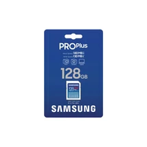 Samsung PRO Plus 128GB SDXC memóriakártya Class 10 UHS-I U1 V30 (180/130 MB/s) Samsung PRO Plus 128GB SDXC memóriakártya Class 10 UHS-I U1 V30 (180/130 MB/s)
