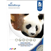 Mediarange Öntapadó hátoldalú Magasfényű Fotópapír [A4] 115g (50)