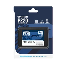 Patriot P220 SSD meghajtó 128GB 550/480 MB/s - 2.5