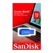 SanDisk Cruzer Blade pendrive 32GB USB 2.0 - kék