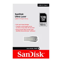 SanDisk Ultra Luxe pendrive 128GB USB 3.1 - ezüst