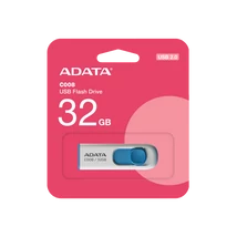 ADATA C008 Classic pendrive 32GB USB 2.0 - fehér-kék (D2041)