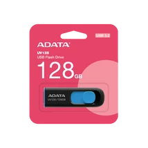 ADATA UV128 PENDRIVE 128GB USB 3.2 Fekete-Kék