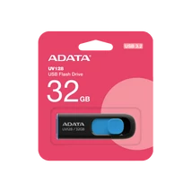 ADATA UV128 PENDRIVE 32GB USB 3.0 Fekete-Kék