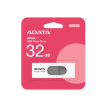 ADATA UV220 pendrive 32GB USB 2.0 - fehér-szürke