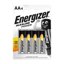 Energizer Alkaline Power AA LR6 ceruza elem 1,5V - 4 darab
