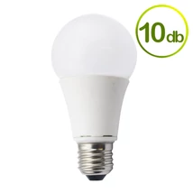 Helios E27 A60 LED izzó 14W 6000K 1400lm - hideg fényű (10 darabos csomag)