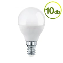 Helios E14 P45 LED izzó 4W 3000K 400lm 230V - meleg fényű (10 db-os csomag)