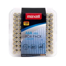 Maxell alkáli AAA elem LR03 1,5V - 100 darabos csomag