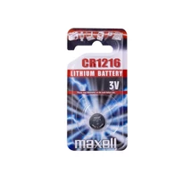 Maxell CR1216 lítium gombelem 3V 28mAh - 1 db