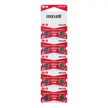 Maxell Alkáli LR44 Gombelem [2 db]