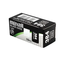 Maxell Ezüst-Oxid SR41SW (384) Gombelem - 1,55V (1 db)