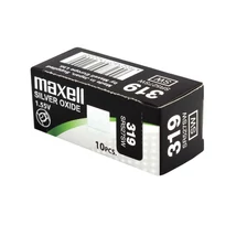 Maxell Ezüst-Oxid SR527SW gombelem 1,55V 19mAh - ezüst (319)