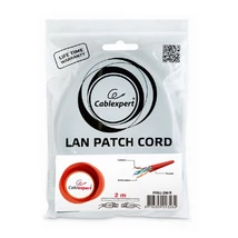 Gembird UTP patch kábel CAT6 RJ45 2m - piros