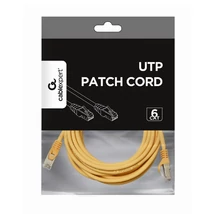 Gembird UTP Patch kábel CAT6 RJ45 3m - sárga