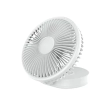 Platinet tölthető asztali ventilátor 2400mAh akkumulátorral 10W - fehér