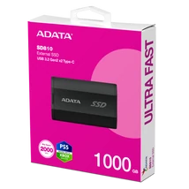 ADATA SD810 külső SSD 1TB USB 3.2 Gen 2 - fekete