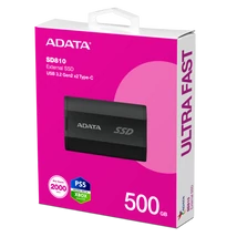 ADATA SD810 külső SSD 500GB USB 3.2 Gen 2 - fekete