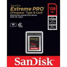 SanDisk Compact Flash Extreme PRO CF express 128GB, Type B (1700/1200 MB/s)