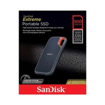 SanDisk Extreme külső SSD 500GB V2 USB 3.2 Gen 2 1050/1000 MB/s - fekete