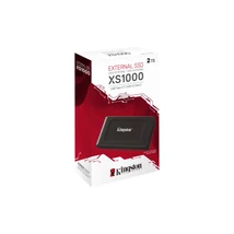 Kingston SXS1000 külső SSD 2TB USB 3.2 Gen 2 Type-C - fekete