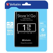 Verbatim Store N Go külső merevlemez 1TB 2,5