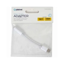 PLATINET Adapter USB-C - 3.5mm Fehér PLATINET Adapter USB-C - 3.5mm Fehér