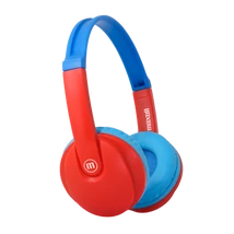 Maxell HP-BT350 KIDZ Bluetooth fejhallgató gyerekeknek - piros/kék