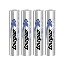Energizer Ultimate Lítium AAA elem - ezüst (4)