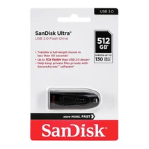 SanDisk Ultra pendrive 512GB USB 3.0 - fekete