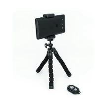 MediaRange univerzális tripod állvány távirányítóval - fekete MediaRange univerzális tripod állvány távirányítóval - fekete