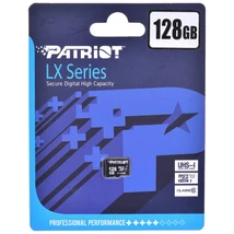 Patriot LX Series Micro SDXC memóriakártya 128GB Class 10 UHS-I U1 80MB/s