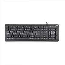 Hama KC-600 vízálló billentyűzet USB csatlakozással CZ/SK kiosztással - fekete