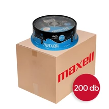 Maxell BD-R Blu-Ray lemez 25 GB 4X nyomtatható - 200 db